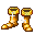 Brass boots
